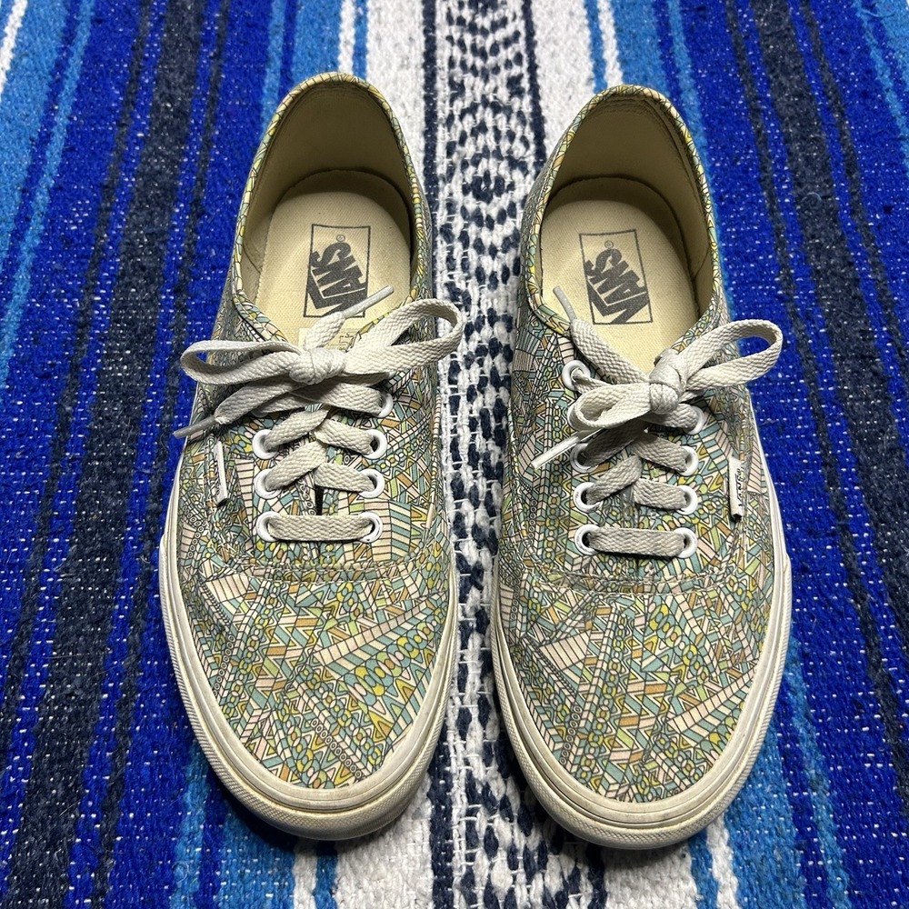 Vans Era Guate Weave Mens 8.5 Womens 10 Aztec Tribal Skate Shoes 2015